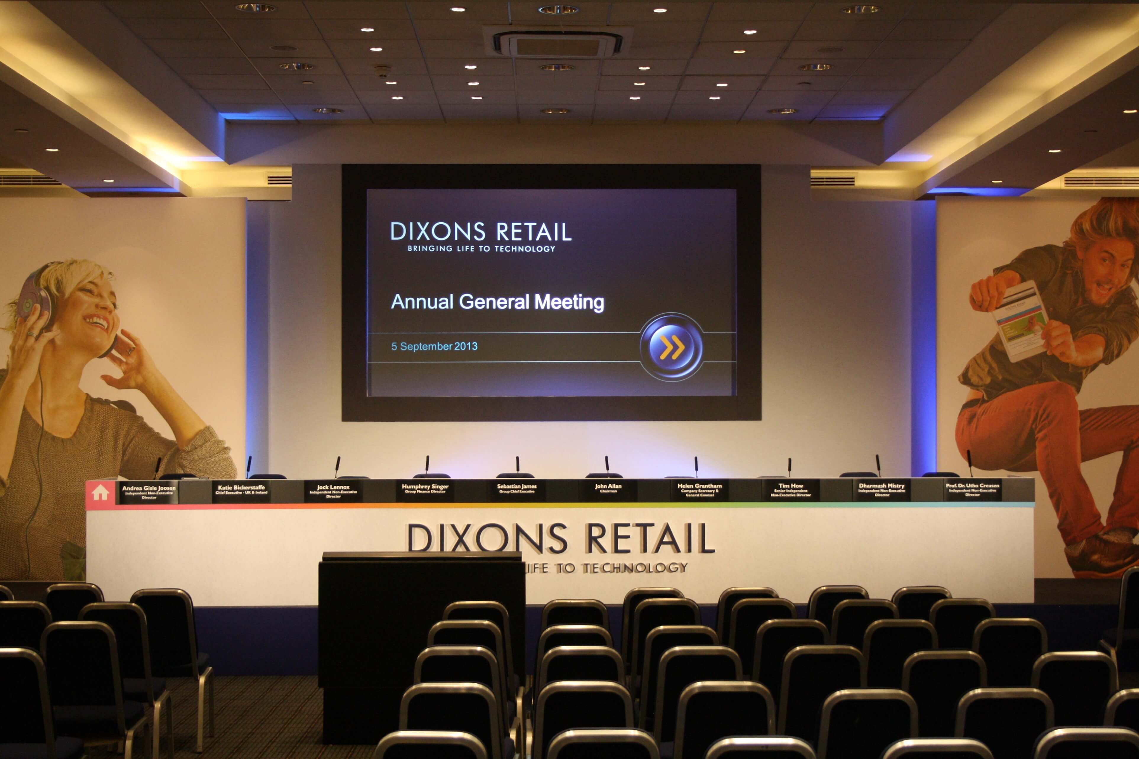 Event management for Dixons retail
